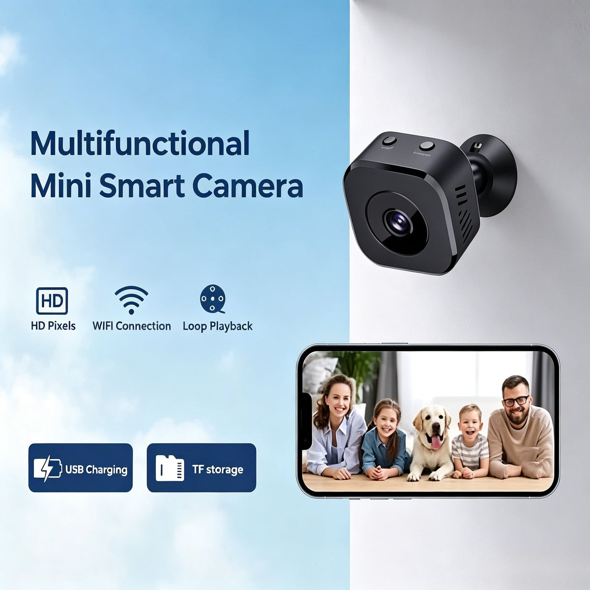 NightWatch – 1080P Wi-Fi Night Vision Camera
