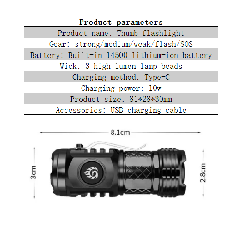 FlashTitan – Rechargeable LED Torch