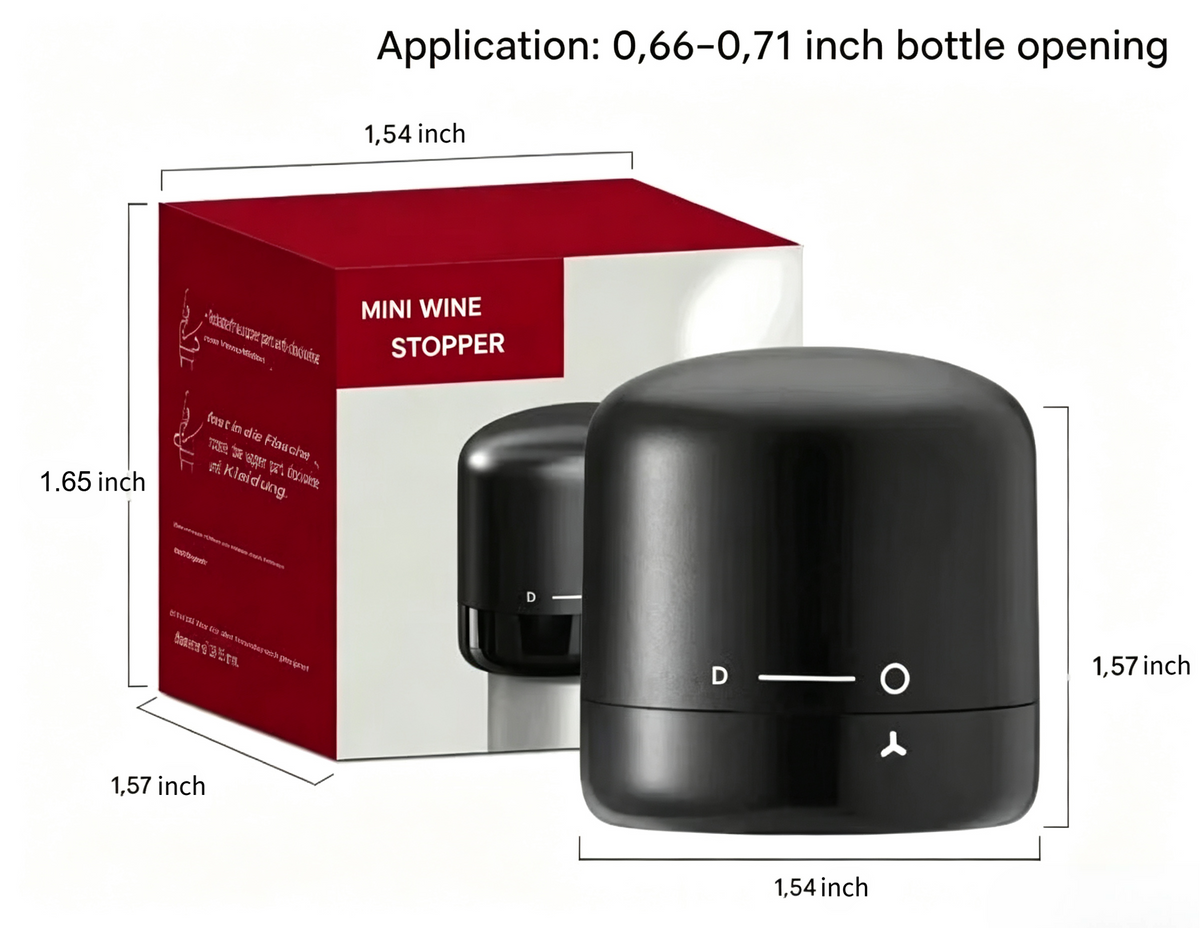 BottleBelle – Elegant Wine & Champagne Stopper