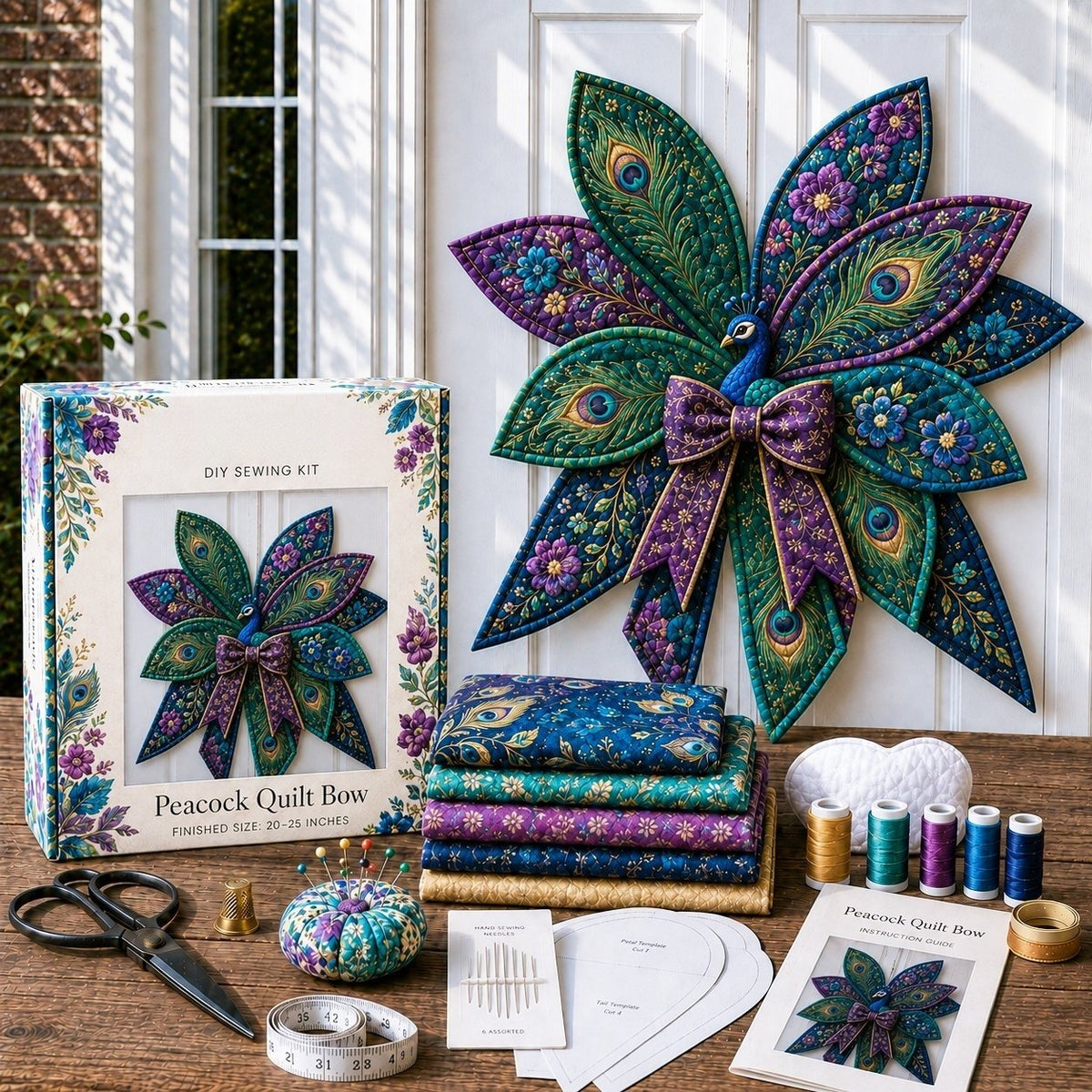 PrettyLoops – Oversized Quilted Bow Craft Kit