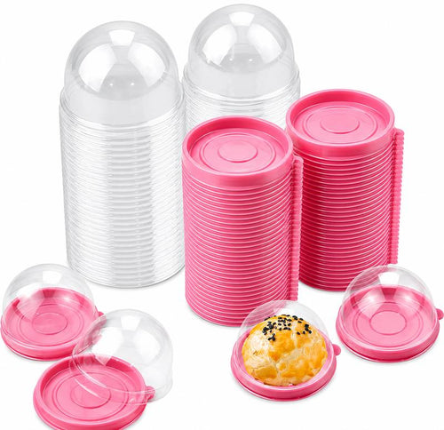 SweetShowcase – Clear Dome Dessert Containers