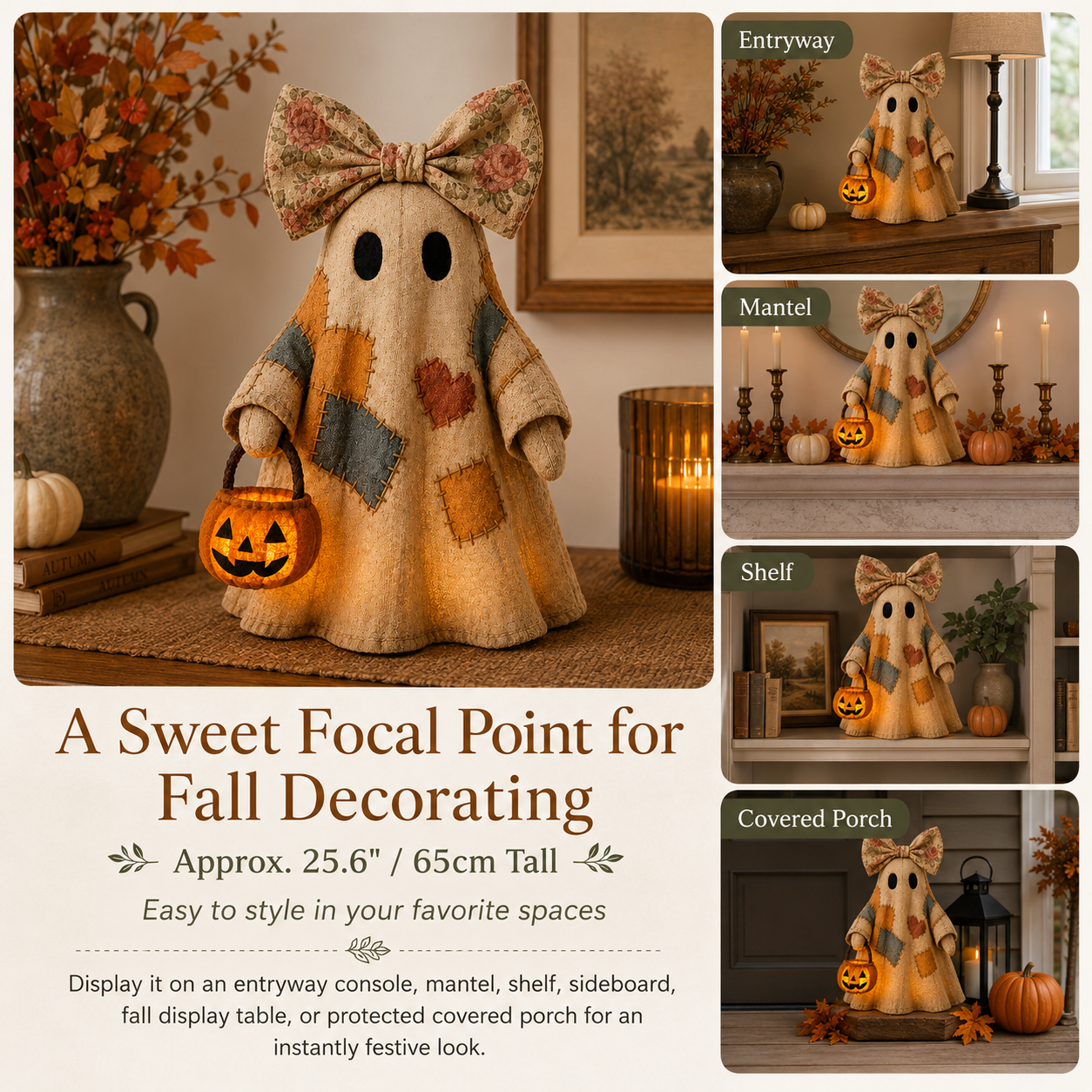 GhostGlow – Cozy Harvest Decoration