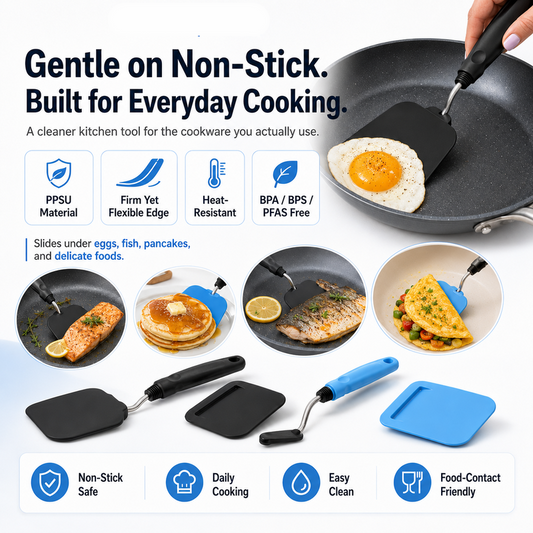 PivotChef – Heat-Resistant Spatula Kit