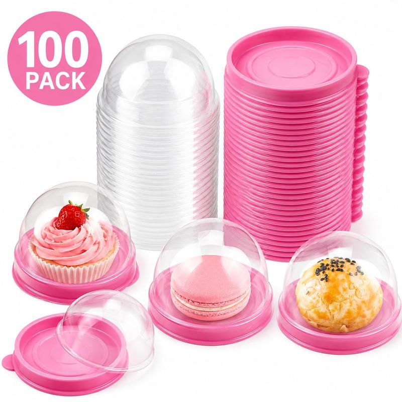 SweetShowcase – Clear Dome Dessert Containers