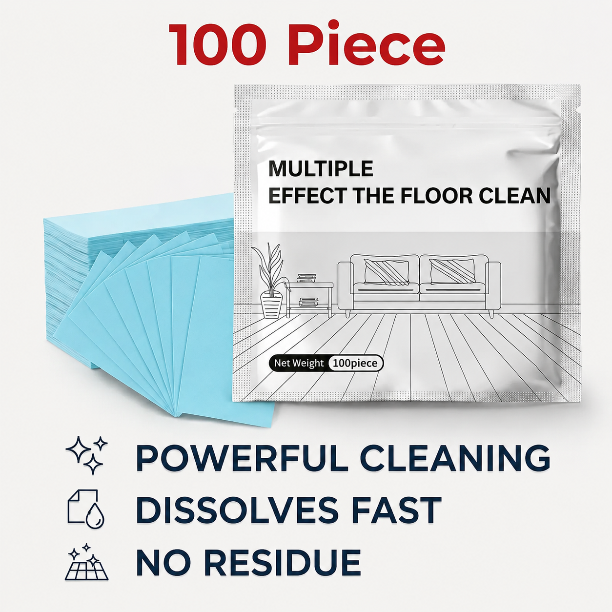 EcoCleanse – Instant Dissolving Floor Tabs