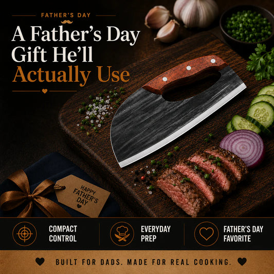 ForgeEdge – Hand-Forged Kitchen Slicing Cleaver