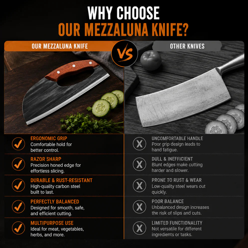 ForgeEdge – Hand-Forged Kitchen Slicing Cleaver