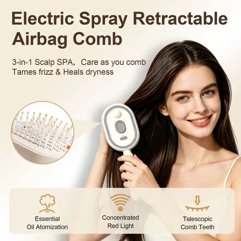 AirSilk – Nano Spray Scalp Care Comb