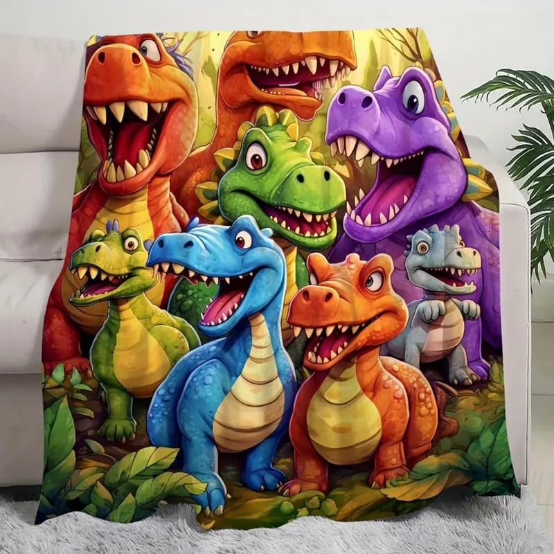 SnuggleSaurus - Ultra-Soft Dino Blanket