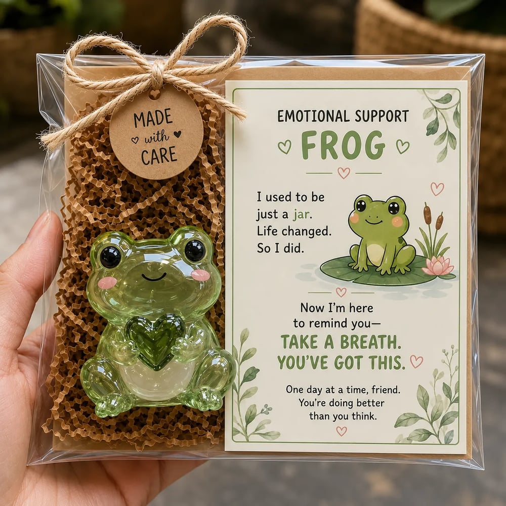 GentleHeart – Emotional Support Glass Keepsake