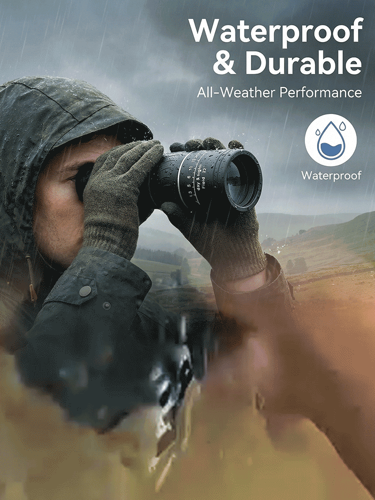 TrailVanta – 100X HD Waterproof Monocular Telescope
