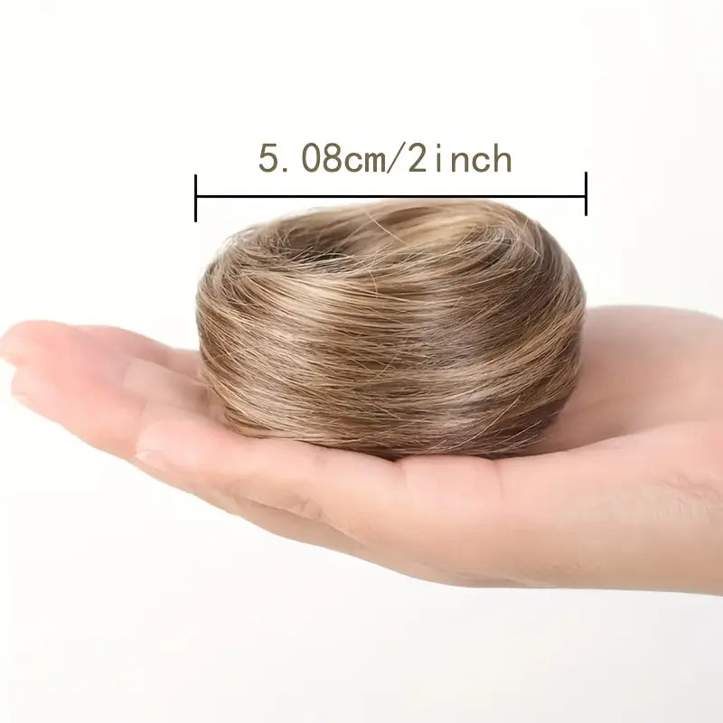 VelisseaCare – Curly Messy Bun Scrunchie Hair Extension