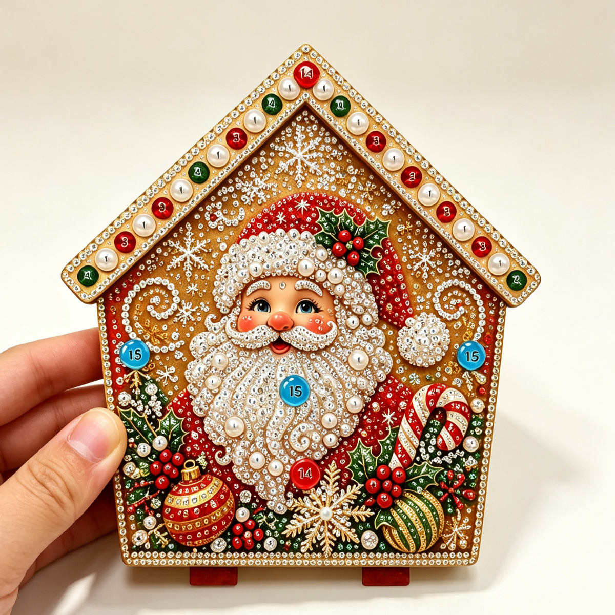 MerryCottage – Sparkling Christmas Diamond Art House