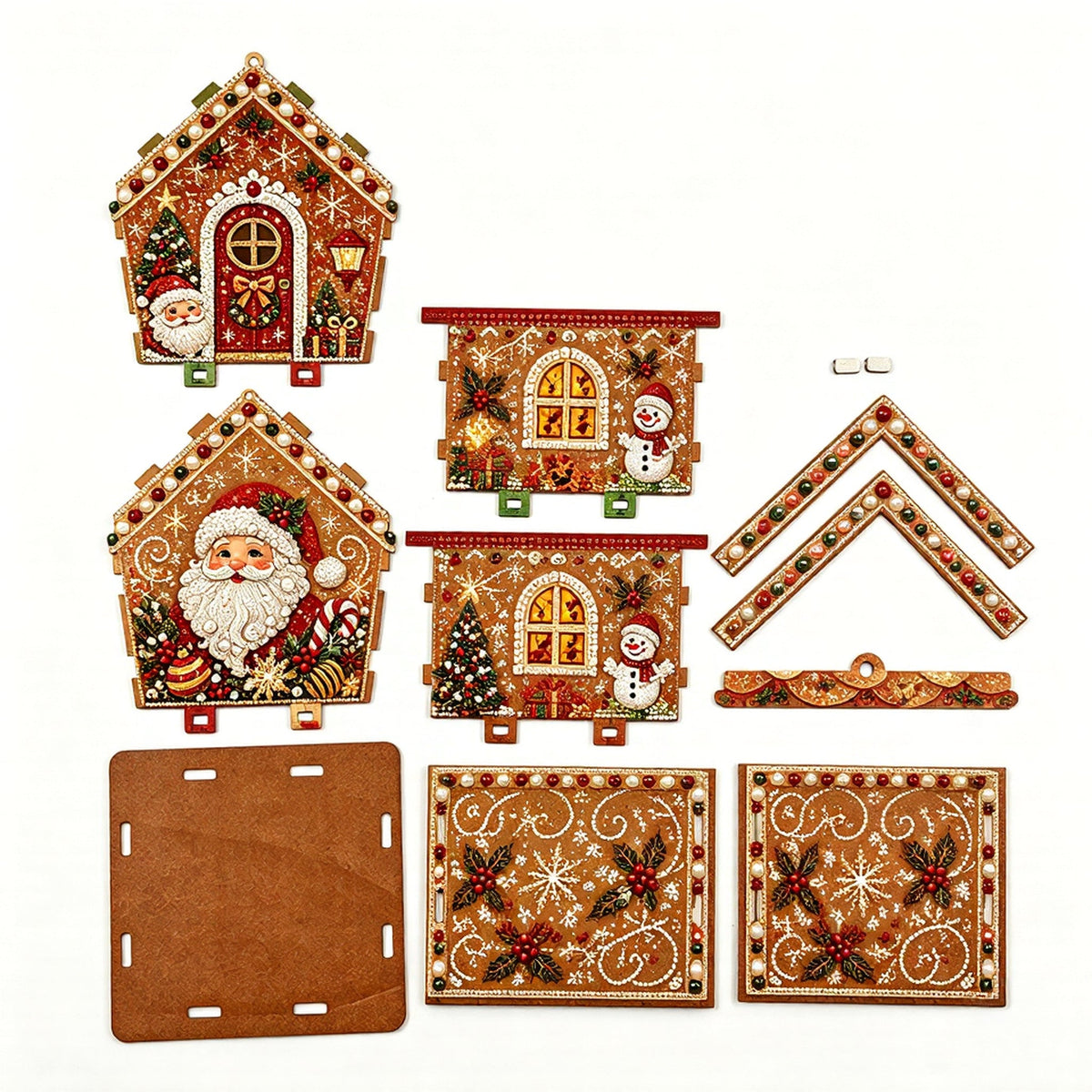 MerryCottage – Sparkling Christmas Diamond Art House
