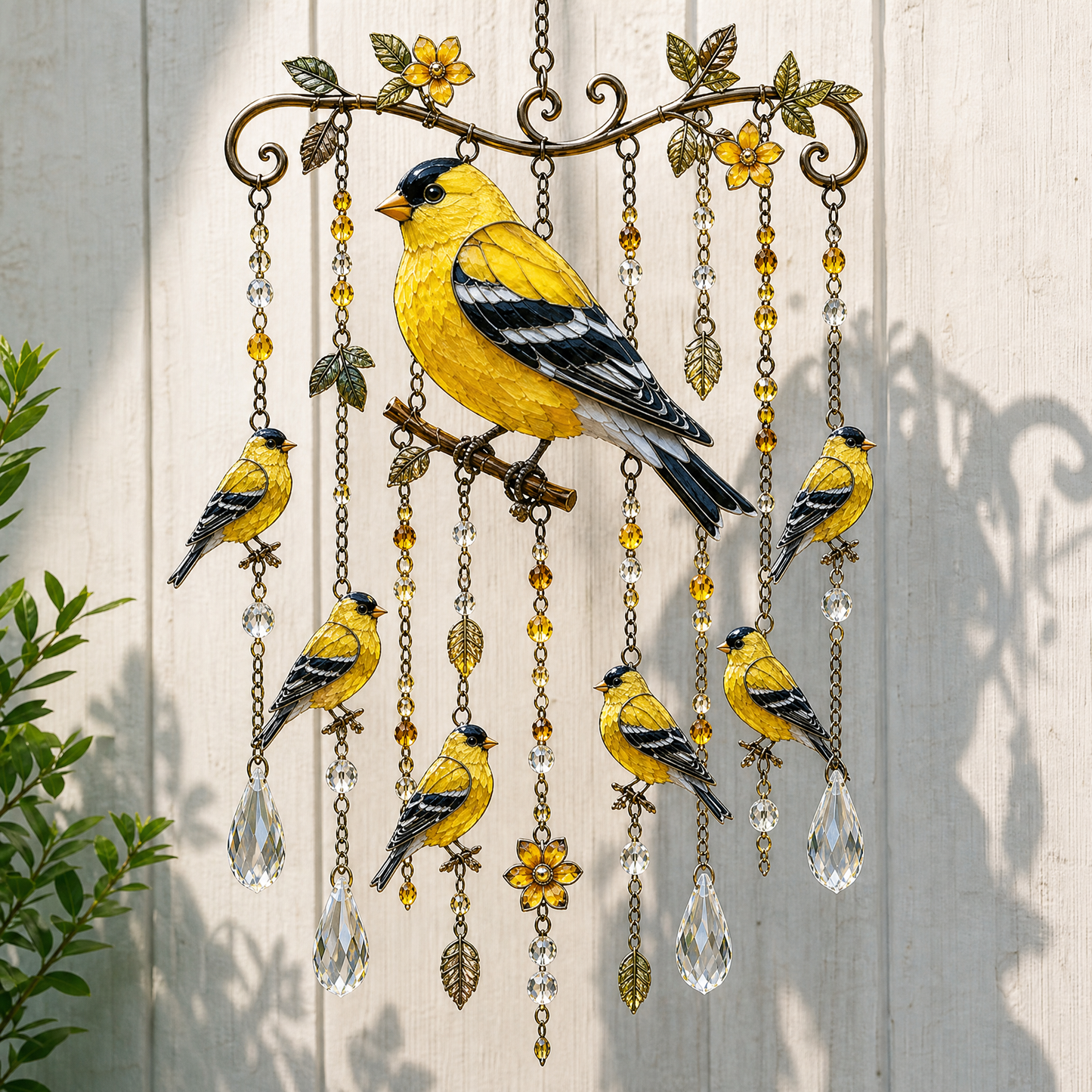 CelestiChime - Hummingbird Garden Decor