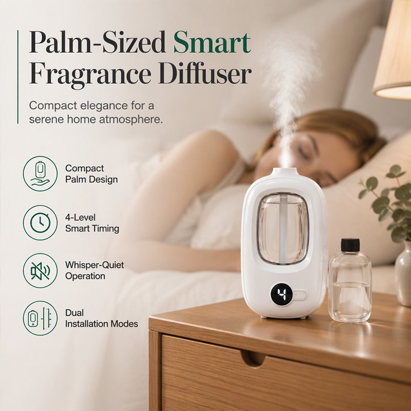 AromaFlex – Rechargeable Automatic Fragrance Diffuser