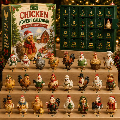 MerryChicks – 24-Day Christmas Chicken Collection