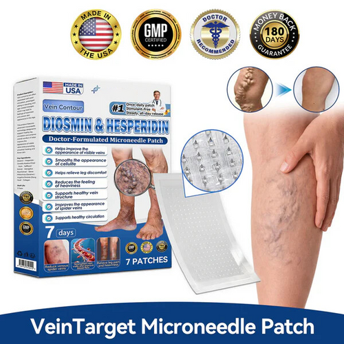 VenoLume – Diosmin & Hesperidin Microneedle Vein Patch