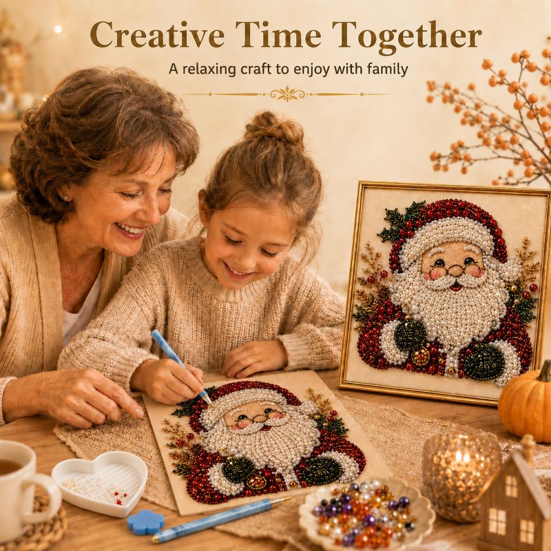 MerrySpark – Festive Pearl Bead Painting Kit