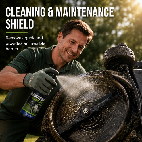 MowerMax – Heavy-Duty Lawn Mower Cleaner & Degreaser