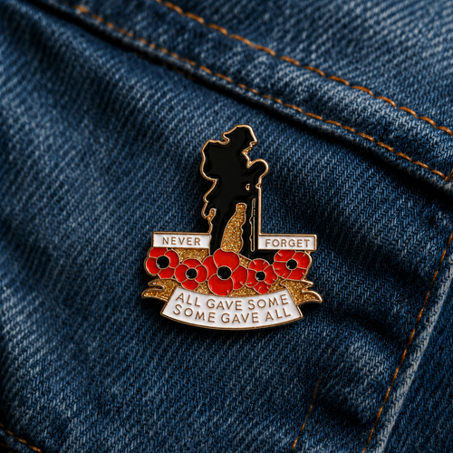 HonorVanta – Red Poppy 111th Anniversary Remembrance Brooch