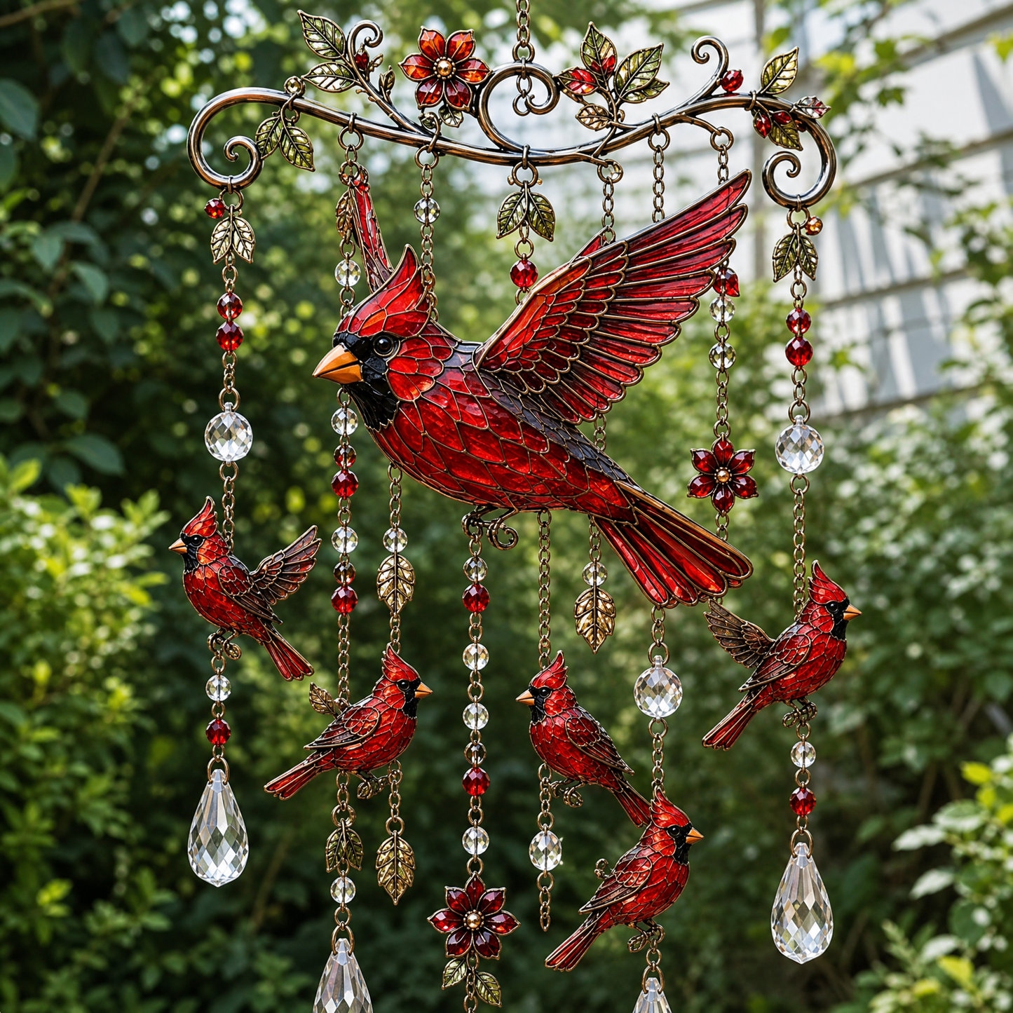 CelestiChime - Hummingbird Garden Decor