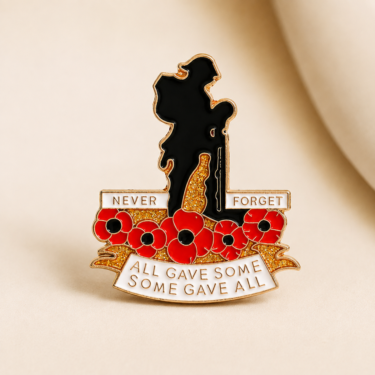 HonorVanta – Red Poppy 111th Anniversary Remembrance Brooch