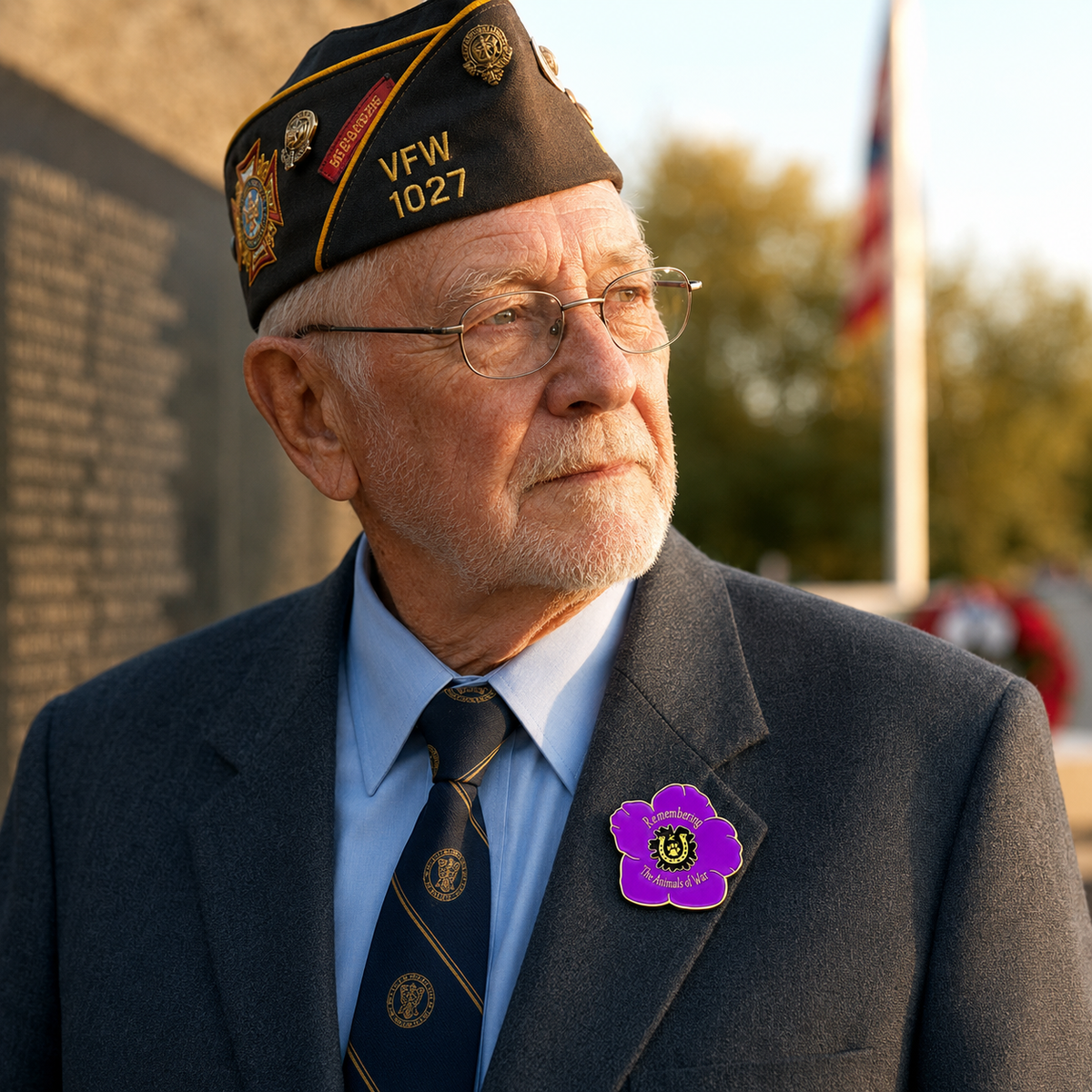 AnimalHeroes – The Animals Of War Remembrance Brooch