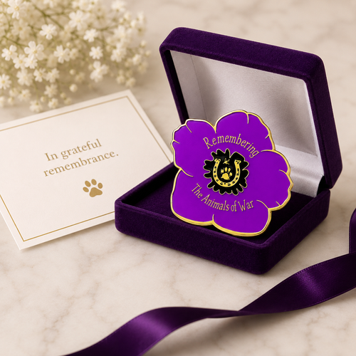 AnimalHeroes – The Animals Of War Remembrance Brooch