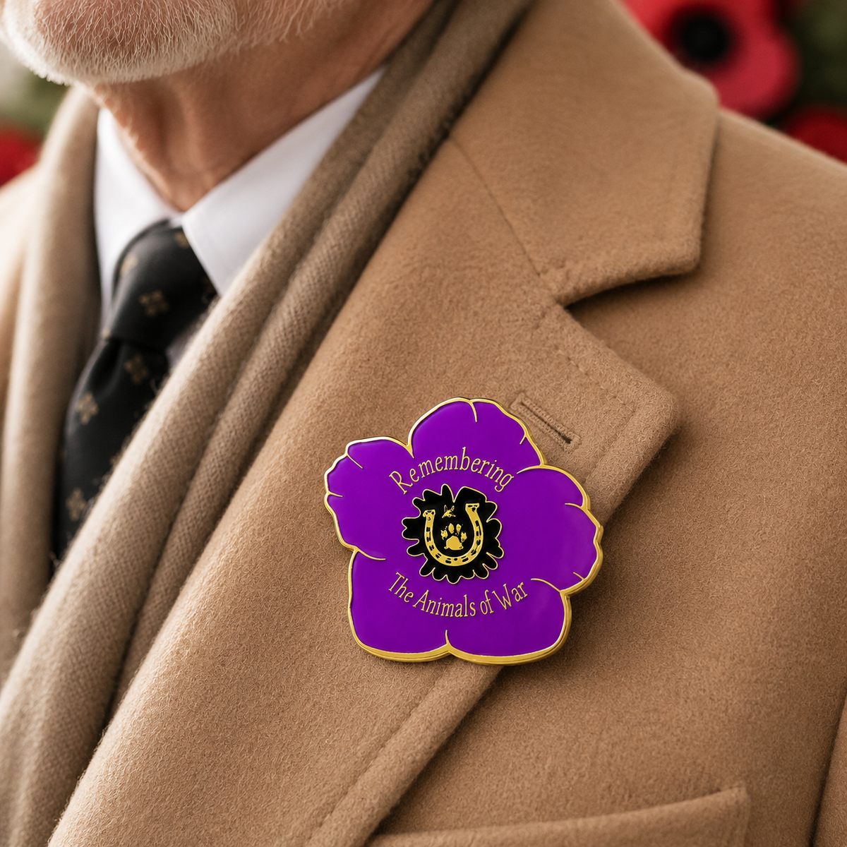 AnimalHeroes – The Animals Of War Remembrance Brooch