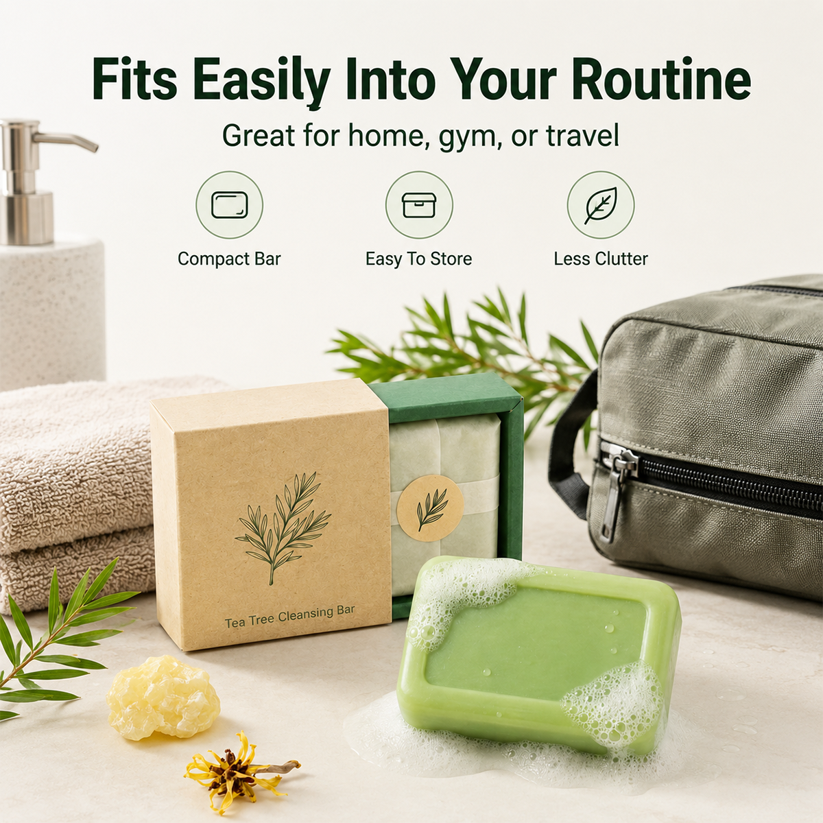 FungiGuard – Tea Tree Antifungal Soap Bar