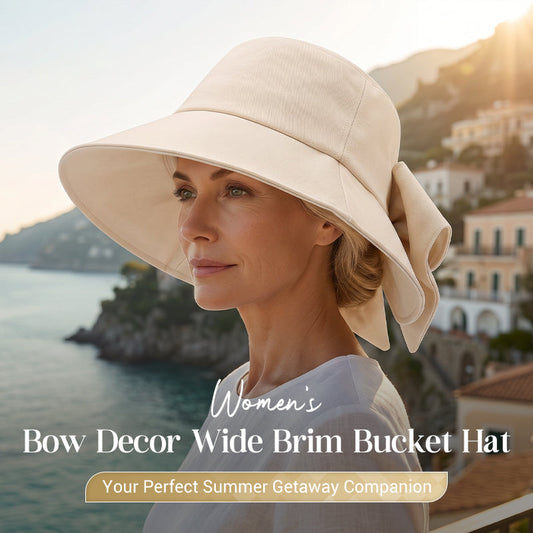 Solara – Bowknot UV Protection Hat