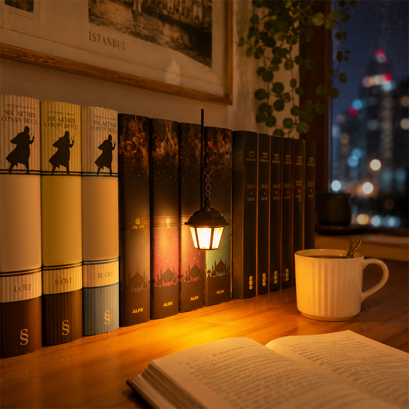ChapterGlow – Book Lover’s LED Shelf Lantern
