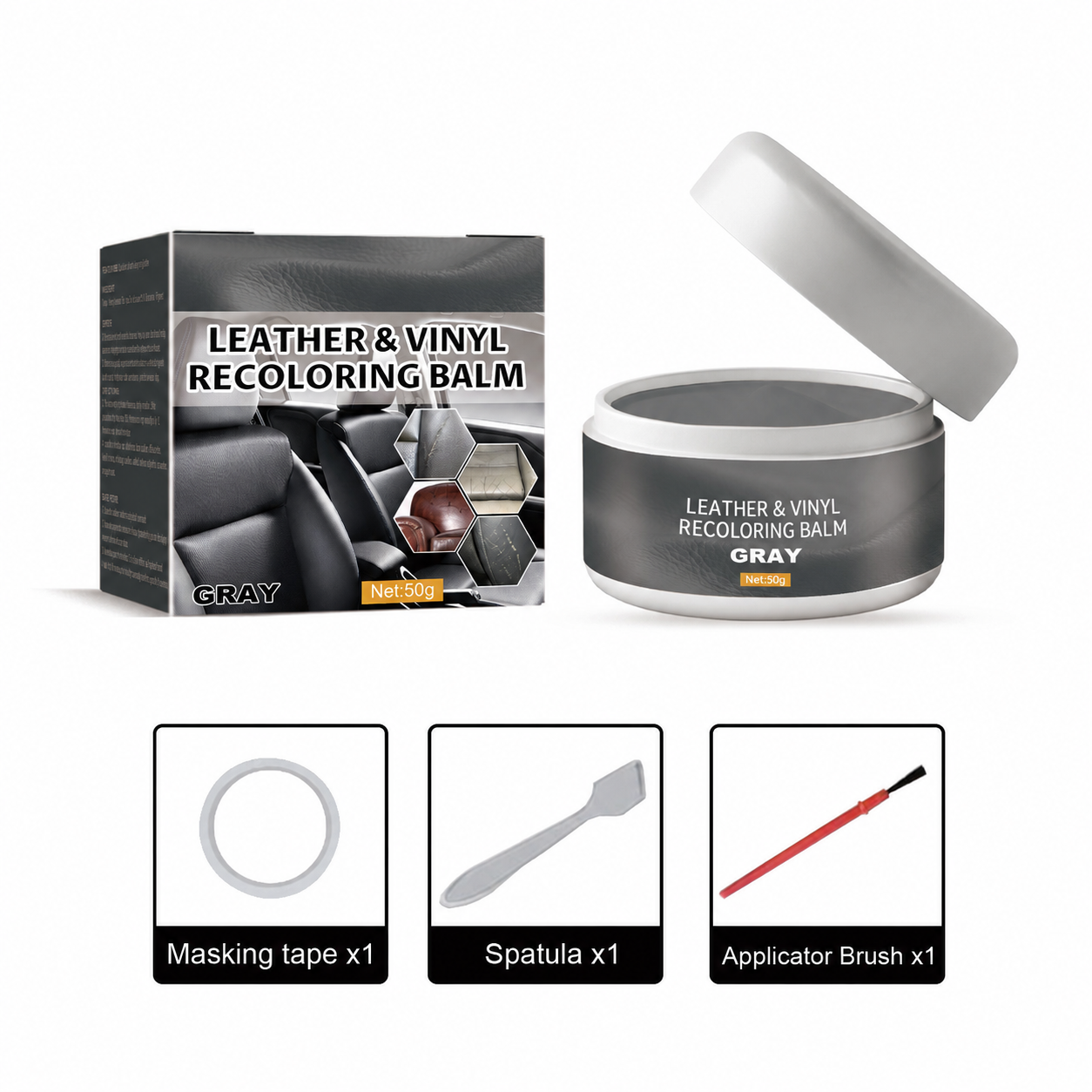 LeatherLuxe – Premium Leather Repair & Restoration Paste