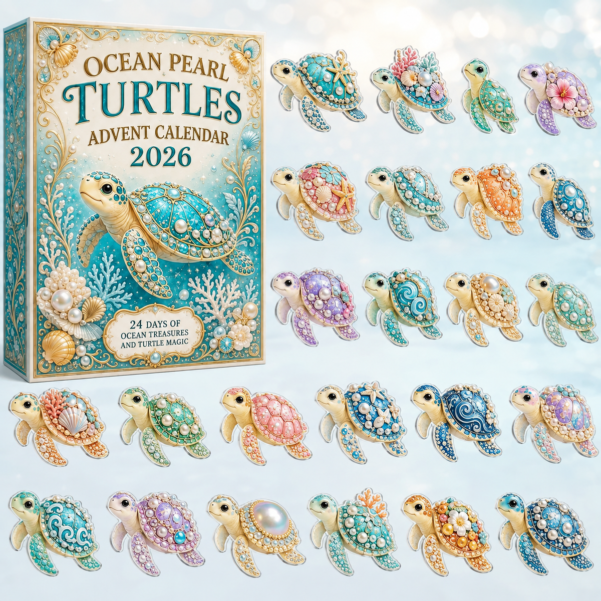SeaTreasures – 24-Day Turtle Surprise Calendar