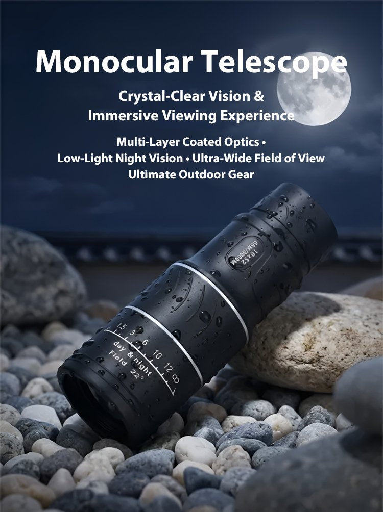TrailVanta – 100X HD Waterproof Monocular Telescope