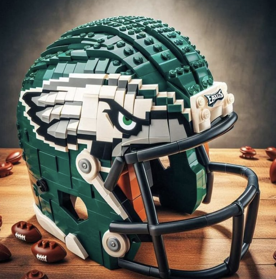 TouchdownBuild – NFL Team Helmet Brick Kit