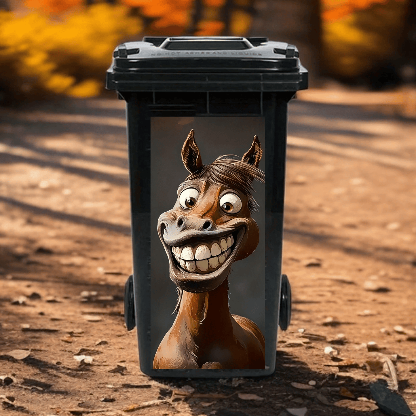 StableSmiles – Funny Horse & Donkey Peel-and-Stick Decals