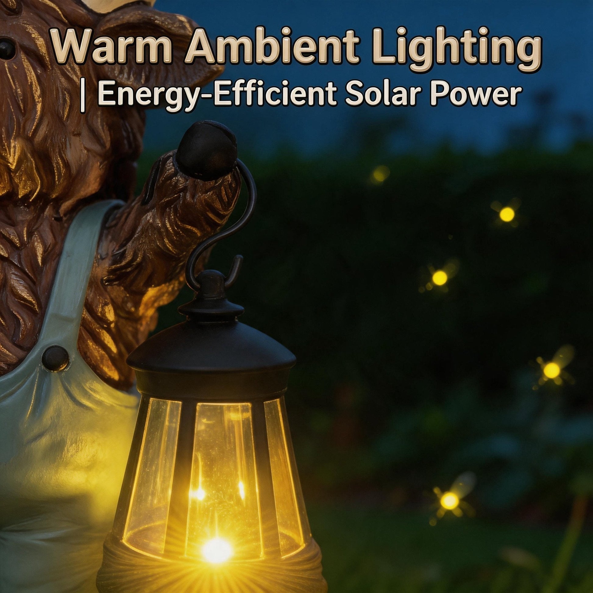 MeadowGuard – Solar Highland Bull Decor
