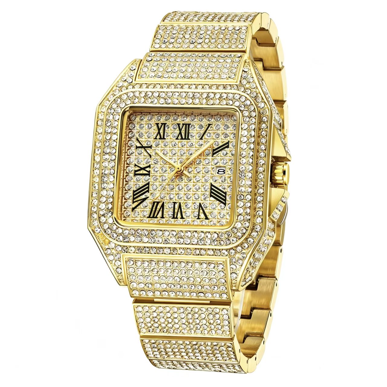 RoyalGleam – Crystal Accent Watch