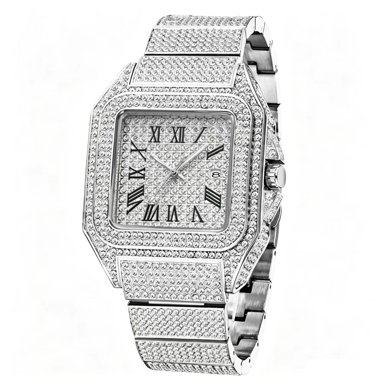 RoyalGleam – Crystal Accent Watch