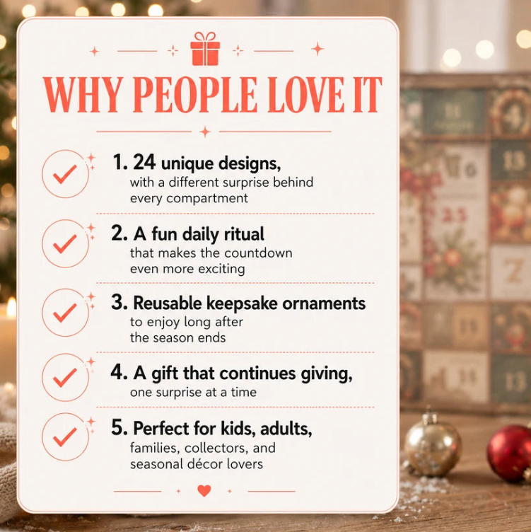 MerryMystery – 24-Day Surprise Charm Advent Calendar