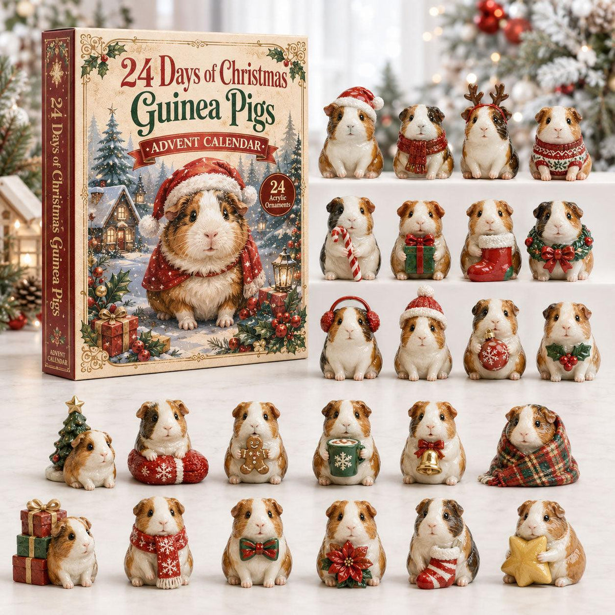 HolidayHatch – 24-Day Mystery Charm Advent Calendar