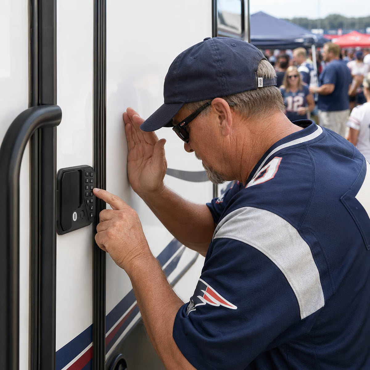 LockVanta – RV Keyless Entry Anti-Theft Door Lock