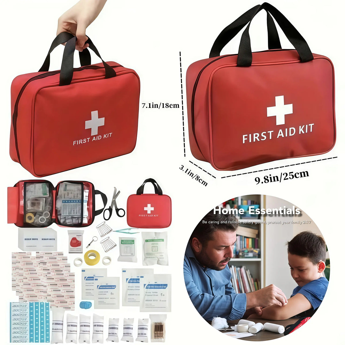 SafeAid – Portable Emergency Essentials Kit