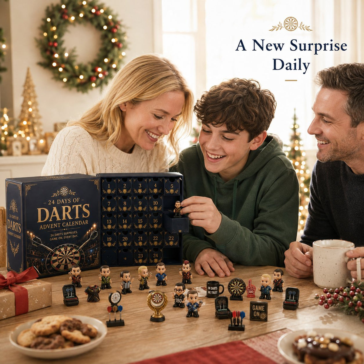 DartCrest – 24-Day Darts Advent Calendar