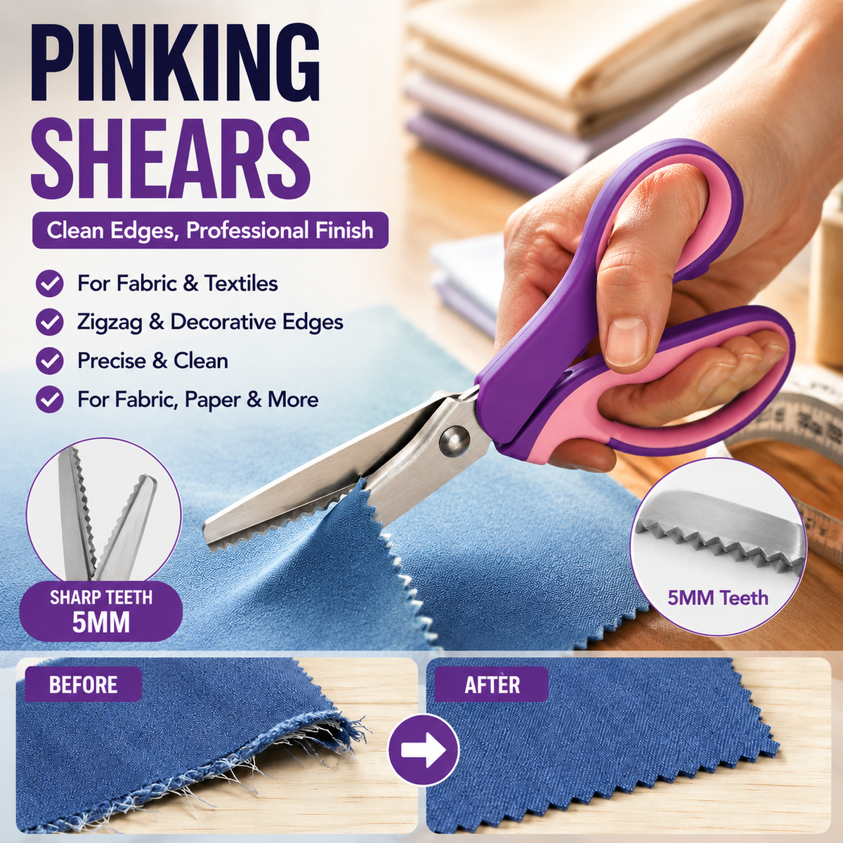 CraftSnip – Multipurpose Pinking Scissors