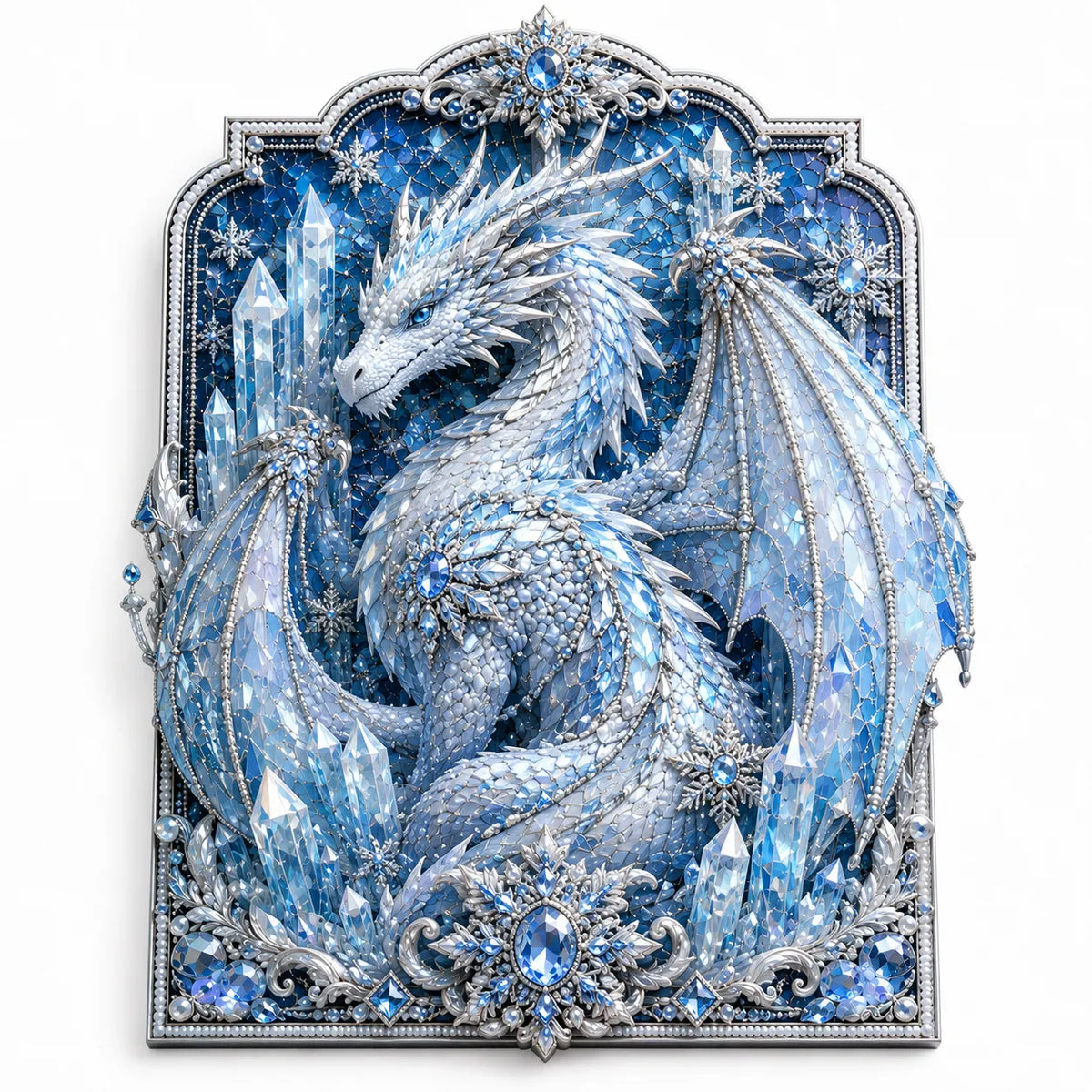 DragonCrest – 3D Fantasy Diamond Painting Kit