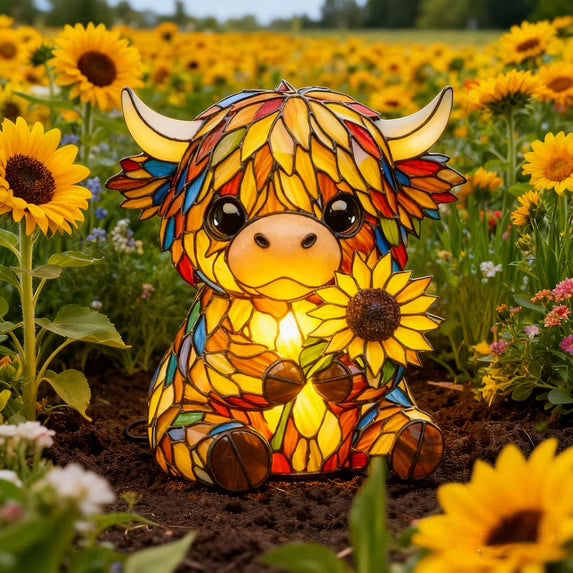 CozyMoo – Highland Cow LED Night Light