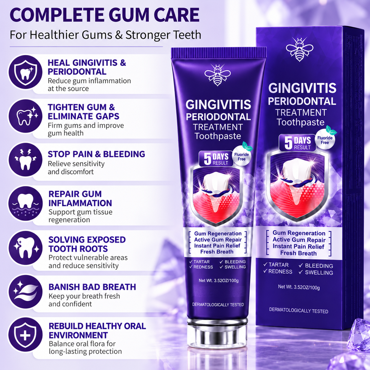 GumVanta - Bee Venom Oral Care Toothpaste